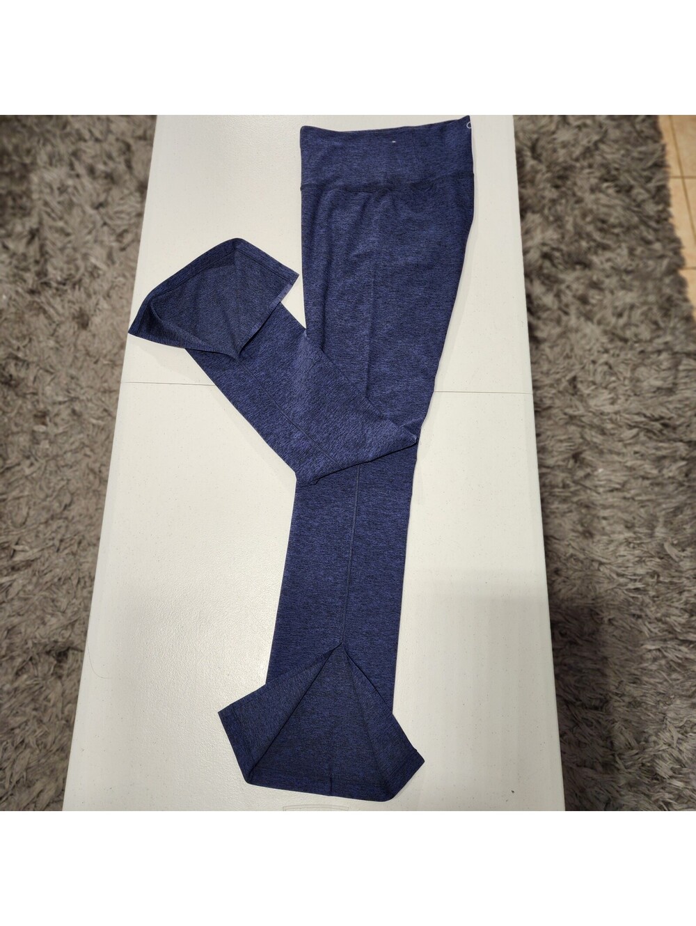 CALIA Blue Ankle Leggings Elastic Waist Stretch Women's Size L
